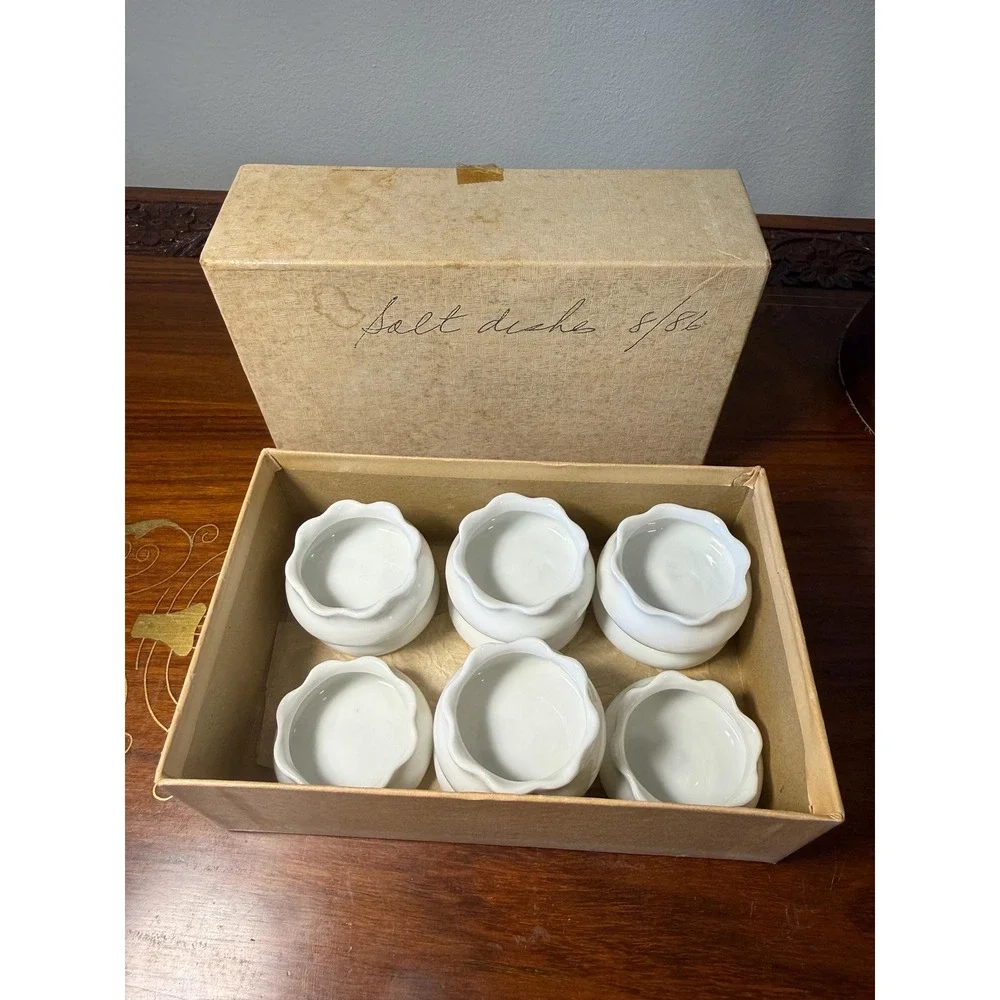 Antique Royal Austria‎ Salt Cellars Set of 10 c.1900